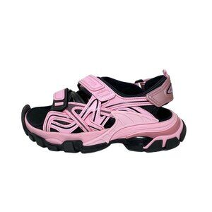 BALENCIAGA Truck Light Pink Black Synthetic Leather Chemical Fiber - 321-073025